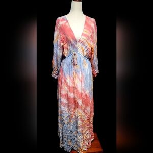 Young Fabulous & Broke Meadow Maxi Dress – Tidal Pink, Size Medium